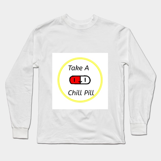 Chill Pill Long Sleeve T-Shirt by Catz 